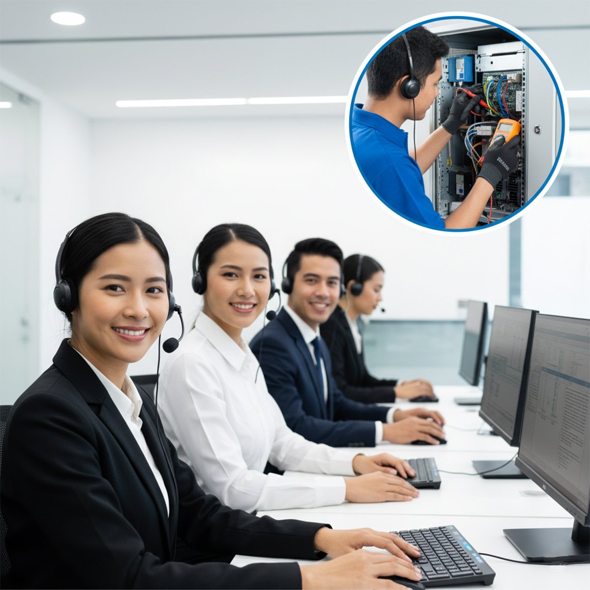 Nupon UPS technical support and troubleshooting services